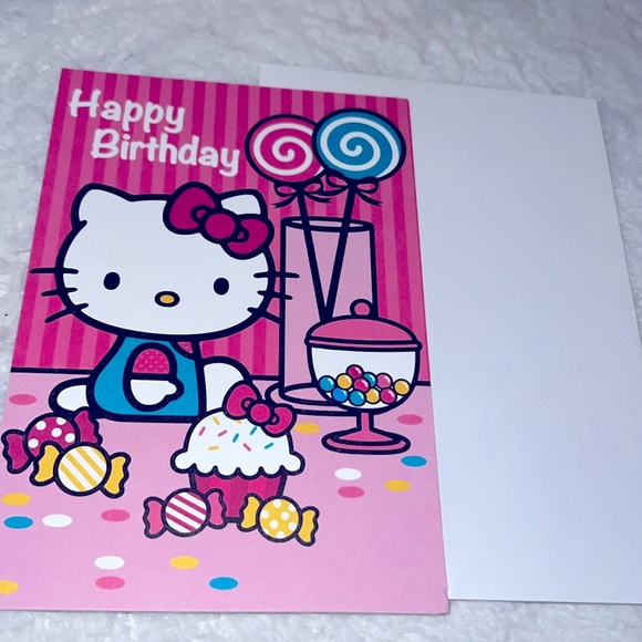 Hello Kitty Happy Birthday Card - Picture 1 of 6